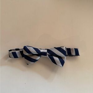 Boy’s Striped Blue and White Crew Cuts (J.Crew) Bow Tie